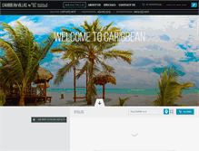 Tablet Screenshot of costa-careyes.villascaribe.com